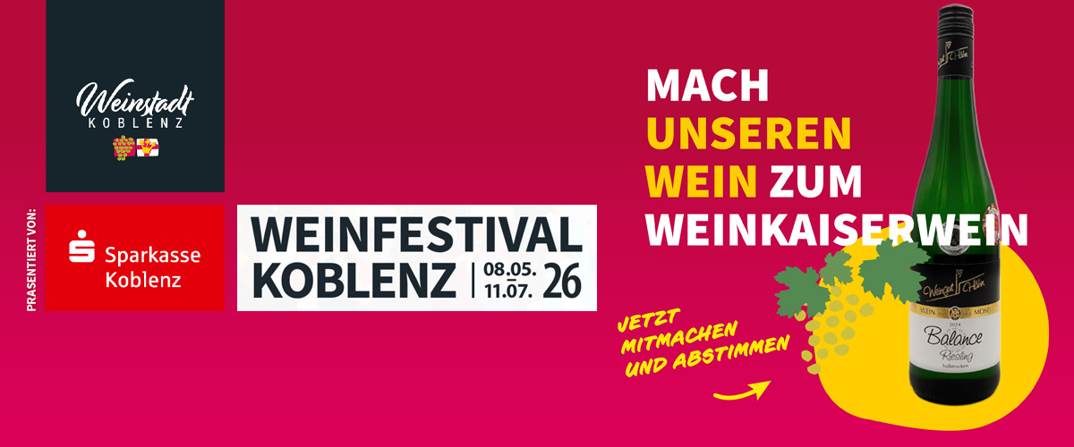 Weinfestival Koblenz 2026